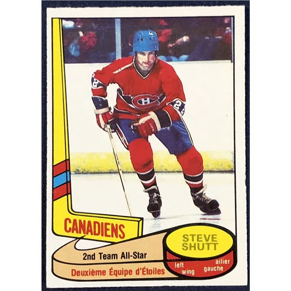 1980-81 O-PEE-CHEE STEVE SHUTT (HOF)