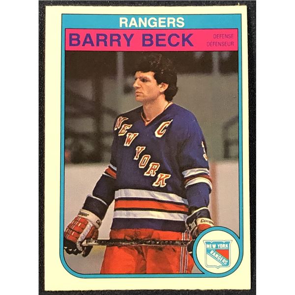 1982-83 O-PEE-CHEE BARRY BECK