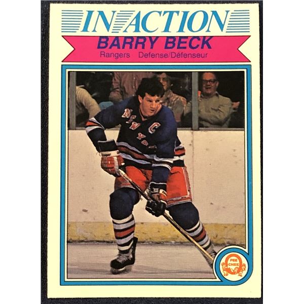 1982-83 O-PEE-CHEE BARRY BECK