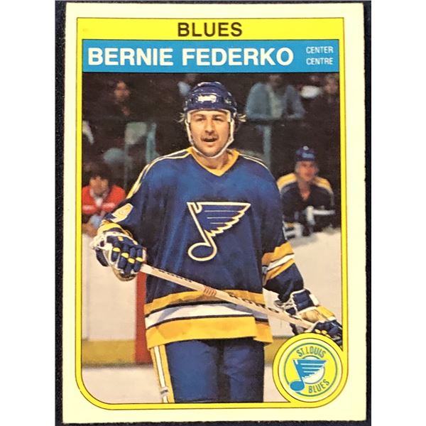 1982-83 O-PEE-CHEE BERNIE FEDERKO (HOF)