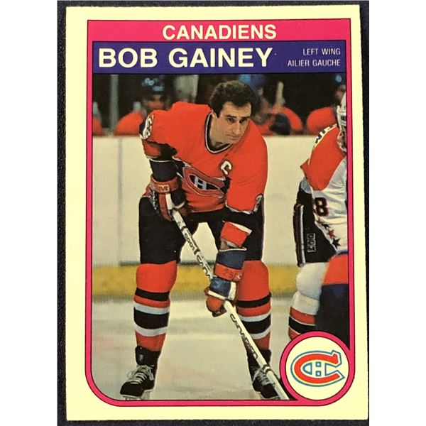 1982-83 O-PEE-CHEE BOB GAINEY (HOF)