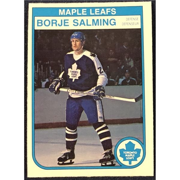 1982-83 O-PEE-CHEE BORJE SALMING (HOF)