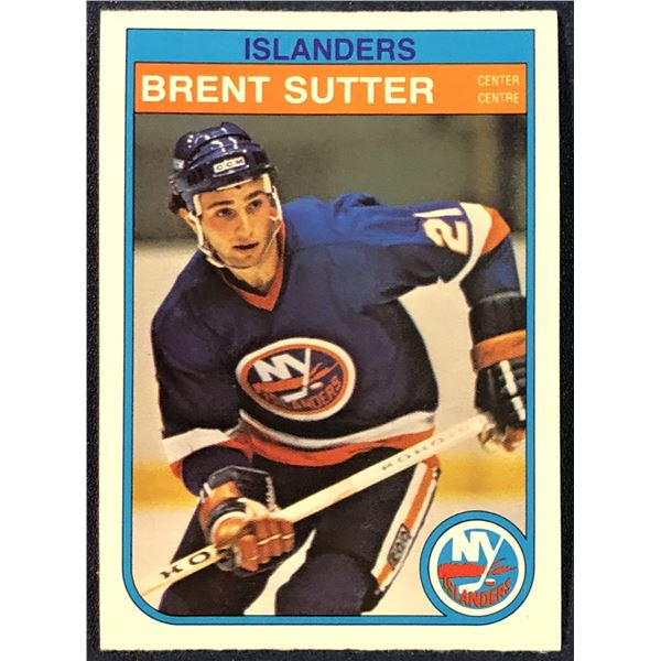 1982-83 O-PEE-CHEE BRENT SUTTER ROOKIE CARD