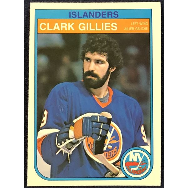 1982-83 O-PEE-CHEE CLARK GILLIES (HOF)