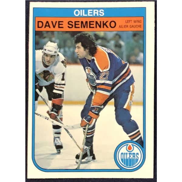 1982-83 O-PEE-CHEE DAVE SEMENKO