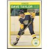 Image 1 : 1982-83 O-PEE-CHEE DAVE TAYLOR (HOF)