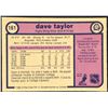 Image 2 : 1982-83 O-PEE-CHEE DAVE TAYLOR (HOF)