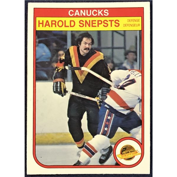 1982-83 O-PEE-CHEE HAROLD SNEPSTS