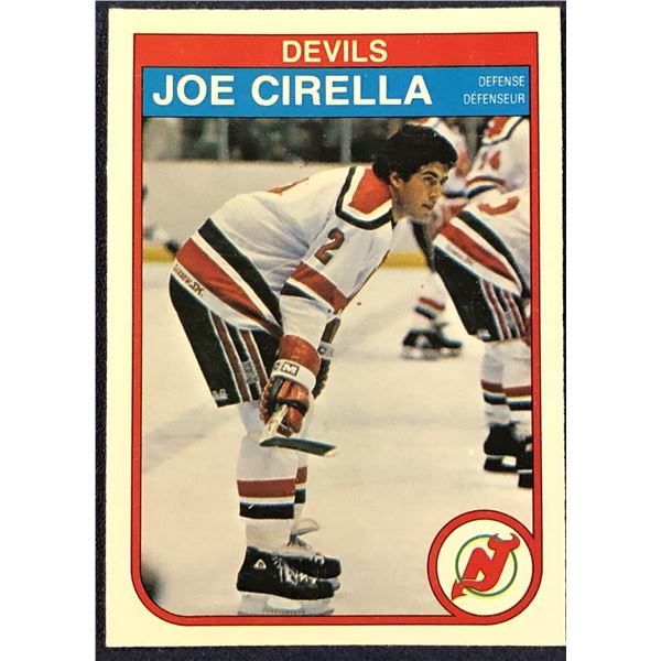 1982-83 O-PEE-CHEE JOE CIRELLA ROOKIE CARD