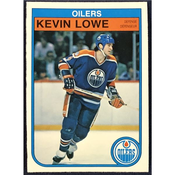 1982-83 O-PEE-CHEE KEVIN LOWE (HOF)