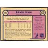 Image 2 : 1982-83 O-PEE-CHEE KEVIN LOWE (HOF)