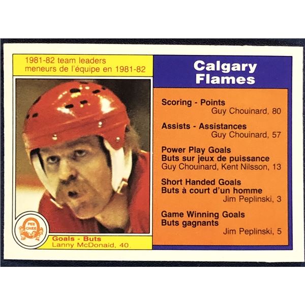 1982-83 O-PEE-CHEE LANNY McDONALD (HOF)