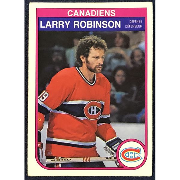 1982-83 O-PEE-CHEE LARRY ROBINSON (HOF)