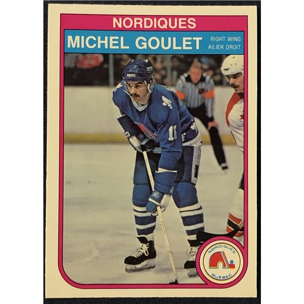 1982-83 O-PEE-CHEE MICHEL GOULET (HOF)