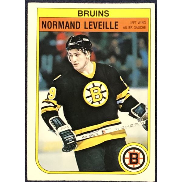1982-83 O-PEE-CHEE NORMAND LEVEILLE ROOKIE CARD