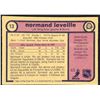 Image 2 : 1982-83 O-PEE-CHEE NORMAND LEVEILLE ROOKIE CARD