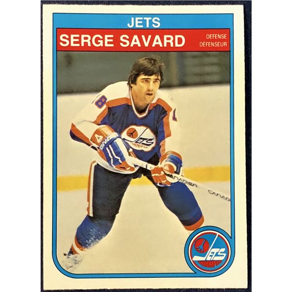 1982-83 O-PEE-CHEE SERGE SAVARD (HOF)