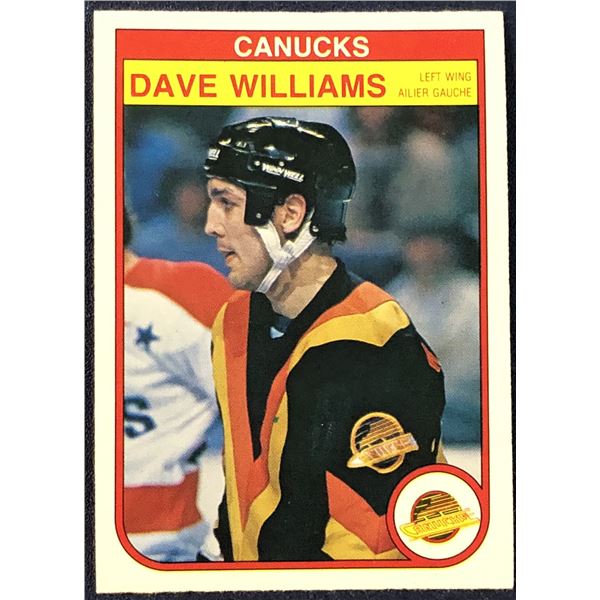 1982-83 O-PEE-CHEE TIGER WILLIAMS