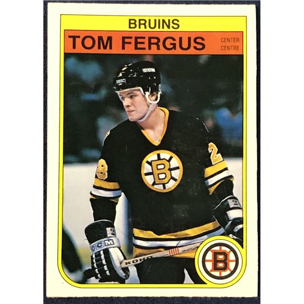 1982-83 O-PEE-CHEE TOM FERGUS ROOKIE CARD