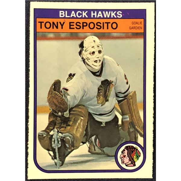 1982-83 O-PEE-CHEE TONY ESPOSITO (HOF)