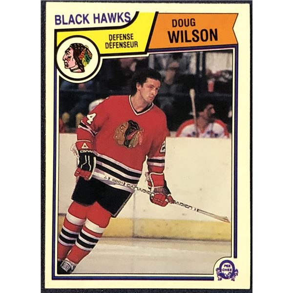 1983-84 O-PEE-CHEE DOUG WILSON (HOF)