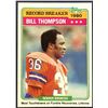 Image 1 : 1981 TOPPS NFL BILL THOMPSON