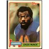 Image 1 : 1981 TOPPS NFL CHUCK MUNCIE