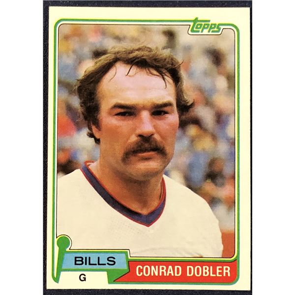 1981 TOPPS NFL CONRAD DOBLER
