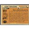 Image 2 : 1981 TOPPS NFL COY BACON