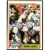 Image 1 : 1981 TOPPS NFL DANNY WHITE