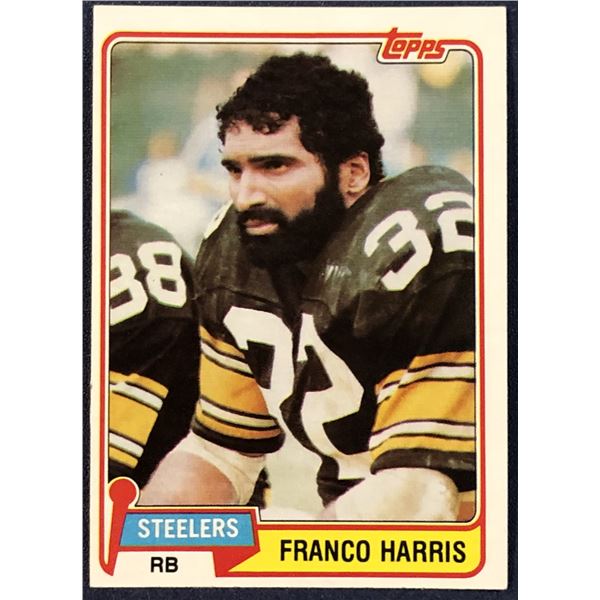 1981 TOPPS NFL FRANCO HARRIS (HOF)