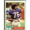 Image 1 : 1981 TOPPS NFL FRED SMERLAS