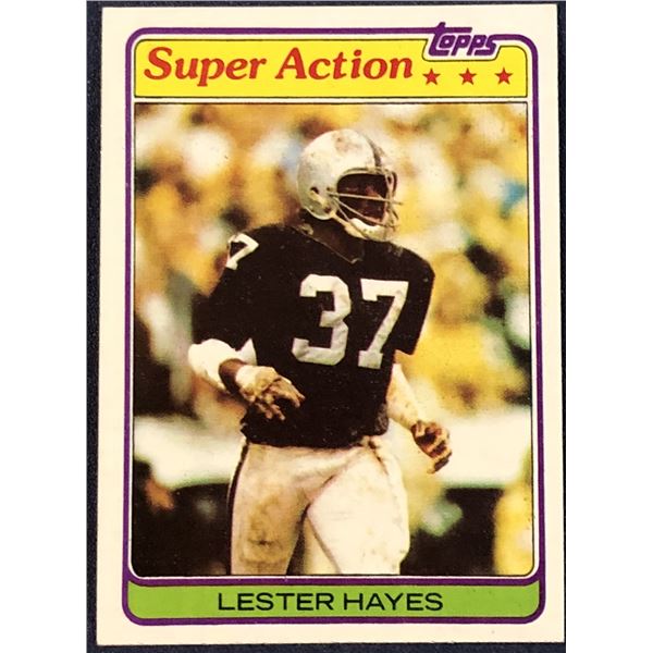 1981 TOPPS NFL LESTER HAYES