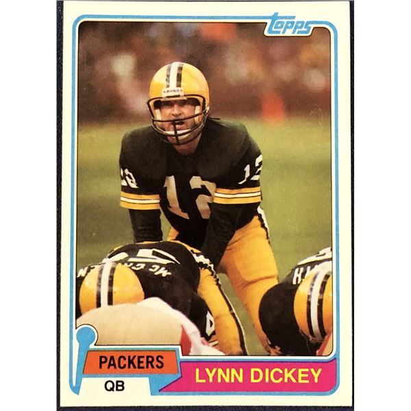 1981 TOPPS NFL LYNN DICKEY