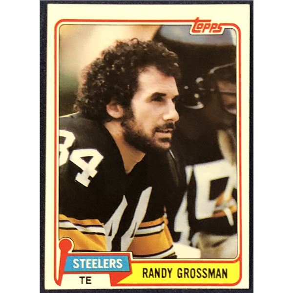 1981 TOPPS NFL RANDY GROSSMAN