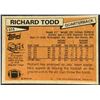 Image 2 : 1981 TOPPS NFL RICHARD TODD