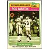 Image 1 : 1981 TOPPS NFL ROD MARTIN