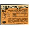 Image 2 : 1981 TOPPS NFL ROD MARTIN