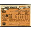Image 2 : 1981 TOPPS NFL TOMMY KRAMER