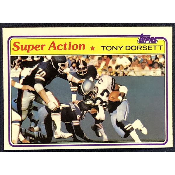 1981 TOPPS NFL TONY DORSETT (HOF)