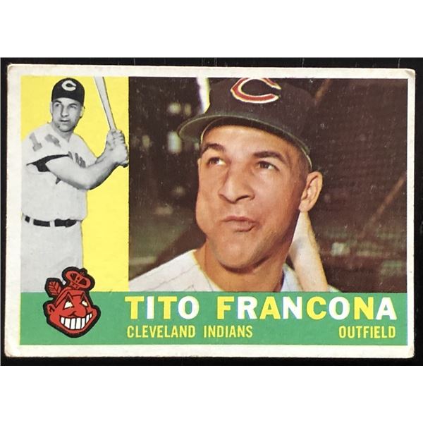 1960 TOPPS TITO FRANCONA