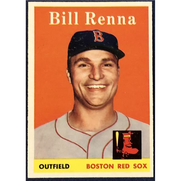 1958 TOPPS BILL RENNA