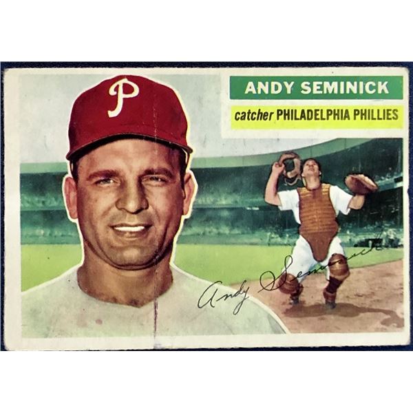 1956 TOPPS GRAYBACK ANDY SEMINICK