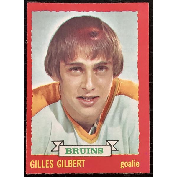 1973-74 TOPPS GILLES GILBERT ROOKIE CARD