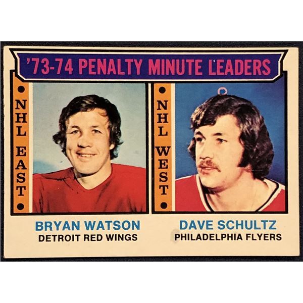 1974-75 NHL TOPPS DAVE SCHULTZ