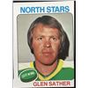 Image 1 : 1975-76 TOPPS GLEN SATHER (HOF)