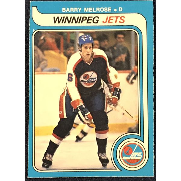 1979-80 O-PEE-CHEE BARRY MELROSE ROOKIE CARD
