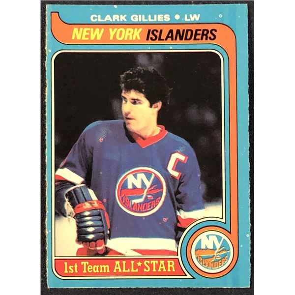 1979-80 O-PEE-CHEE CLARK GILLIES (HOF)