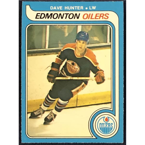 1979-80 O-PEE-CHEE DAVE HUNTER ROOKIE CARD