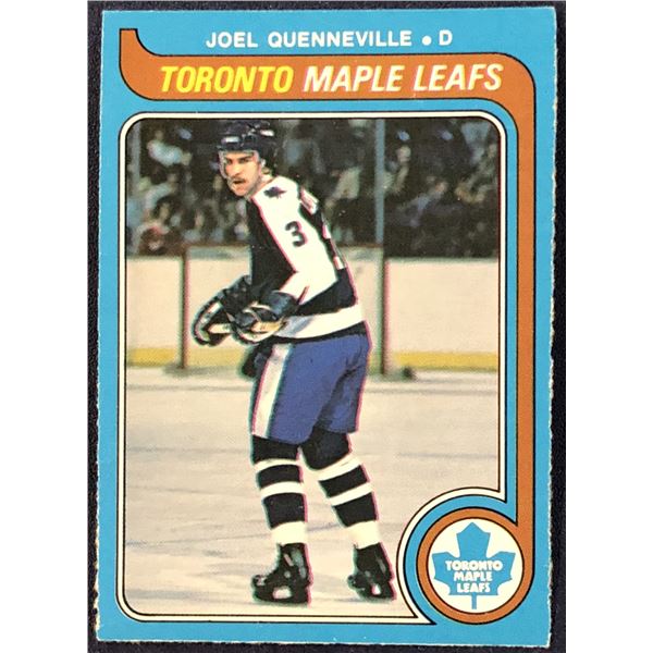 1979-80 O-PEE-CHEE JOEL QUENNEVILLE ROOKIE CARD